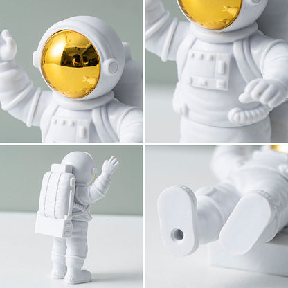 Astronautas e a lua para decoração